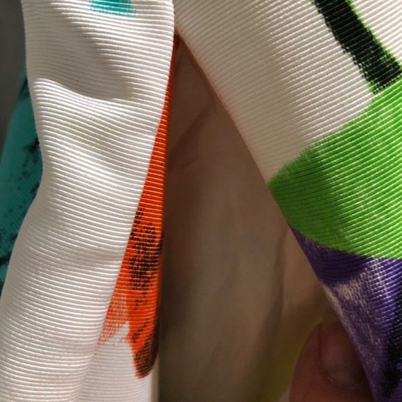 ELIZA J Floral Sleeveless Dress Cut out Back Pleated - Picture 3 of 6